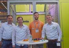 Rob Gevers, Pieter Stijnen, Teun Boomaerts and Geoffrey Hibbs of Syngenta.                   